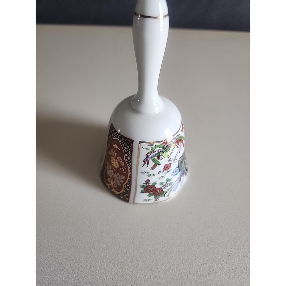 Vintage Imari Heritage Mint Porcelain Bell Ming Dynasty Pattern Made in Japan